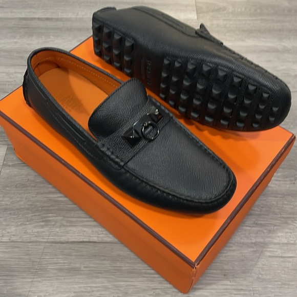 Hermes ‘Irving’ Loafers Size 40 (7 US) - Picture 2 of 4